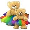 Colorful Rainbow Tutu Outfit for Stuffed Animals | Fits 6"-10" Soft Plush Toys | Dress-Up Build-a-Bear Clothes | Ideal Kids Gift view 3