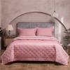 Blanket Bed Cover Quilted Quilt Bed Cover Three-Piece Thickened Quilted Quilted Bed Sheet Summer Cool Quilt (Color : D, Size : 230x245cm) view 1
