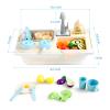 Beright Play Kitchen Sink Toys, Toddler Sink Toys with Upgraded Faucet, Pretend Play Toys Running Water, Perfectly Matched with Beright Sensory Table view 2