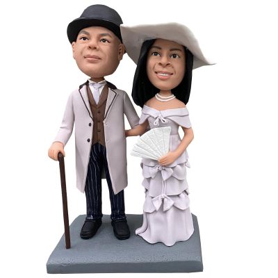Custom Bobbleheads, Personalized Wedding Gifts For Couple, Wedding Anniversary Gift For Couple, Unique Valentine's Day Present (couple 3)