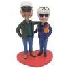 Custom Bobbleheads, Personalized Wedding Gifts For Couple, Wedding Anniversary Gift For Couple, Unique Valentine's Day Present (couple 13) view 1