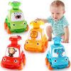 Cars Toys for 1 Year Old Boy Birthday Gift: Press and Go Toys Cars for Toddlers 1-3 Baby Toys 12-18 Months Toddler Toys Age 1-2 One Year Old Boy Toys First Birthday Gifts for 1-3 Year Old Boys Girls view 1