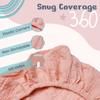 100% Muslin Changing Pad Cover Ultra Soft 120GSM Baby Changing Pad Covers for Girls and Boys - Easy wash Diaper Changing pad Cover with Low Shrinkage (2 Pack - Beige/Sand) view 3