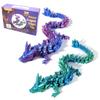 2PCS 12" 3D Printed Dragon, 3D Animals, 3D Fidget Toy, Autism Toys, 3D Dragon, 3D Printing Dragon for Home Office Decor Executive Desk Toys view 1