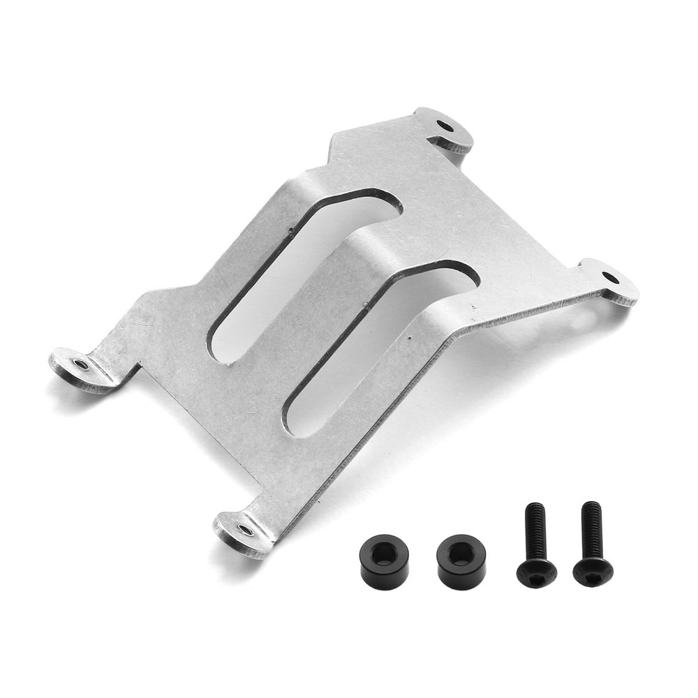 Palumma Metal Rear Bumper for Tamiya BB01 BBX BB-01 1/10 RC, Aluminum Alloy Rear Bumper Rack Compatible with Tamiya BB01 BBX BB-01 1/10 RC Car