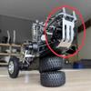 Palumma Metal Rear Bumper for Tamiya BB01 BBX BB-01 1/10 RC, Aluminum Alloy Rear Bumper Rack Compatible with Tamiya BB01 BBX BB-01 1/10 RC Car view 4