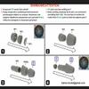 Katran 4858 1/48 F-14B/D Tomcat Exhaust Nozzles Engine F-110-GE-400 (Closed) for GWH view 3