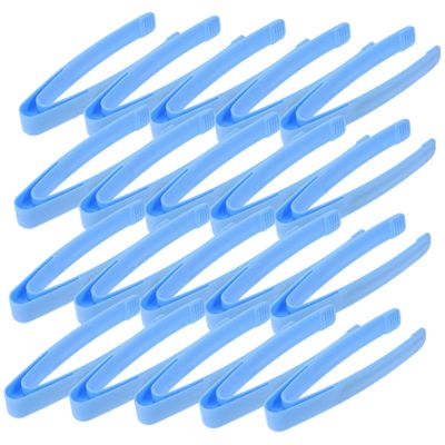 20pcs Plastic Tweezers for Boy Girl Safe and Lightweight Fine Motor Skills Tool for Kindergarten Teaching and Science Experiments Easy to Use and Carry