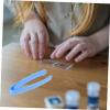 20pcs Plastic Tweezers for Boy Girl Safe and Lightweight Fine Motor Skills Tool for Kindergarten Teaching and Science Experiments Easy to Use and Carry view 4