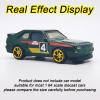 16 Set 1/64 Wheels and Tires Kit Simulation 1 64 Scale Wheels with Rubber Tires and Hub Suitable for Adding Collection Value to 1/64 Model Cars (Electroplated Gold) view 3