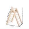 Foldable Montessori Climbing Triangle Set with Kids Desk and Toddler Chair | Wooden Table Extension for Montessori Climbing Ladder | Standing Desk Extention for Triangle (Triangle) view 4