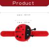 Abaodam 2Pcs Animal Slap Bracelet Coin Purse Ladybug Unicorn Slap Bracelet Plush Stuffed Animal Hugger Snap Wristband Wallet for Kids Birthday Party view 2