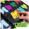 Vault X 12 XL Pocket Trading Card Zip Binder - 624 cards, Premium Exo-Tec Album Material, 26 Side-Loading Pages, Folder for Collectible Card Games, Sports, TCG (Red) view 4