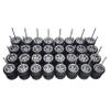 16 Set 1/64 Wheels and Tires Kit Simulation 1 64 Scale Wheels with Rubber Tires and Hub Suitable for Adding Collection Value to 1/64 Model Cars (Silver) view 1