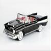 1957 Chevy Bel Air Convertible Black Dr. No (1962) Movie 1/18 Diecast Model Car by Motormax 79831bk view 2