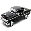 1955 Chevy Bel Air Hard Top Black 1/18 Diecast Car Model by Motormax 73185bk view 1