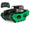 Monster Jam, Official Grave Digger Trax All-Terrain Remote Control Outdoor Vehicle, 1:15 Scale, Kids Toys for Boys and Girls Ages 4 and up view 1