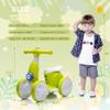 6V Electric Baby Balance Bike for 1 Year Old Boys Girls Ride on Toys 12-48 Months Toddler Balance Bike, 4 Wheels Kids First Bike with Remote Control First Birthday Gifts- Cyan view 2