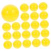 Alipis Fillable Raffle Balls Plastic Balls 50pcs Bingo Balls with No Number Vending Machine for Party Favors Prizes Toys Yellow view 1