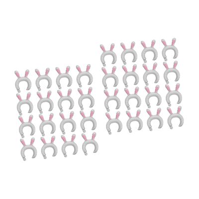 100pcs Cartoon Animal Balloon Headbands for Boy Girl Fun Party Balloon Decor Hair for Birthdays and Celebrations