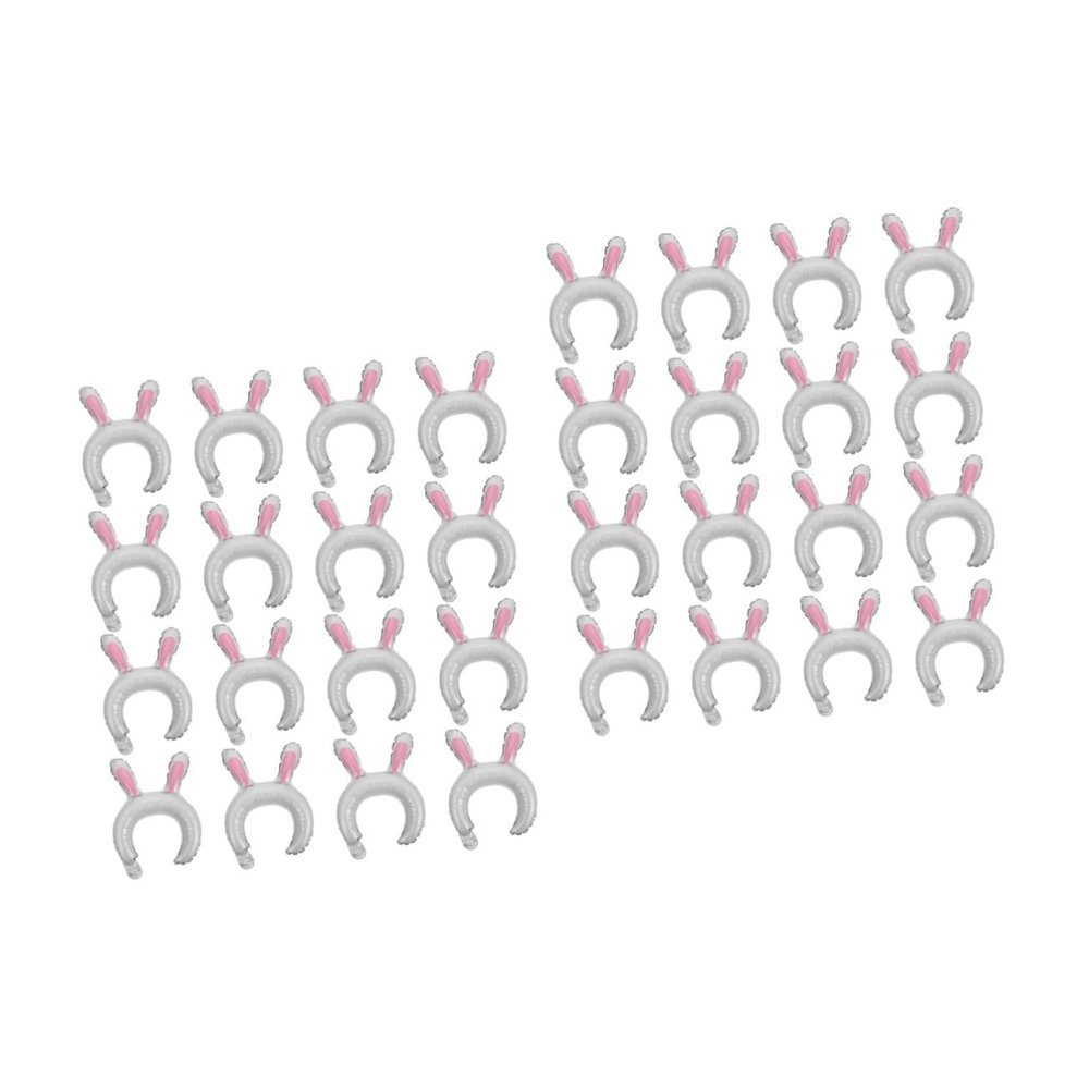 100pcs Cartoon Animal Balloon Headbands for Boy Girl Fun Party Balloon Decor Hair for Birthdays and Celebrations