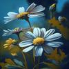 1000 Pieces of Puzzle, Flowers for Children and Adults, Beautiful Wild Flowers, Wooden Puzzle 75x50 cm view 1