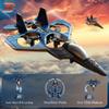 BEZGAR RC PlaneF-22 Raptor Mini Airplane, Remote Control Jet Plane Stunt Drone, Ready to Fly Fighter for Adults & Kids Toy with Light Gift for Beginner view 2