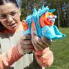 Nerf Fortnite Primal Blaster, 4-Dart Blasting, Fortnite Primal Equipment Design, 4 Nerf Elite Darts, Fortnite Nerf Blaster view 4