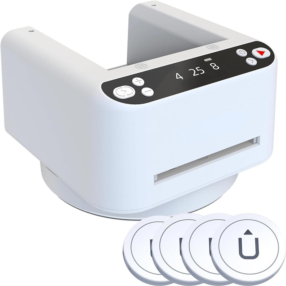 INLETTER 3rd Generation Automatic Card Dealer Machine 360Rotating, 2 Decks Card Dealer Machine,Up to 8 Players, for Uno,Texas Hold'em,Blackjack and Home Card Games&Board Games