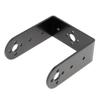DiGiYes 2 Sets Pan Tilt Servo Mount Bracket Aluminum Alloy for MG995 MG996R S3003 / U-Shaped L-Shaped Steering Gear Robot Car Boat view 4