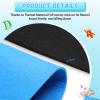 Poen 2 Pcs 41 x 29 Inch Felt Board Toddlers Flannel Board Stories Felt Stories Activities Play Kits for Preschool Classroom Wall Hanging Boys Girls Birthday Gifts Homeschooling Activity, Blue, Black view 3