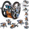 Dioju 13-in-1 Solar Robot Toys for Ages 8 9 10 11 12 Year Old Boys Girls, STEM Science Kits for Kids Age 8-12, Building Experiments Robotics Kit STEM Projects for Kid Christmas Birthday Gifts (Gray) view 1