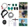 120FT Zip Lines for Kids and Adults Outdoor, Zipline Kits for Backyard Up to 330 Lbs, Kids Zip Line Kit for Backyard with Swing Seat, Spring Brake and Safety Harness Christmas and Birthday Gifts view 2