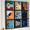 iLuane Display Wallboard for 76899 Building Set, Adult Collectibles Wall Mount, Home or Office Dcor (No Car Included) view 4