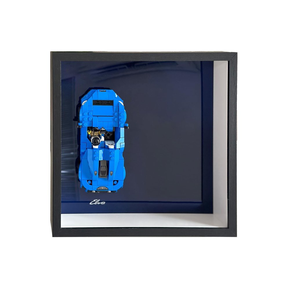 iLuane Display Wallboard for 76902 Building Set, Adult Collectibles Wall Mount, Home or Office Dcor (No Car Included)