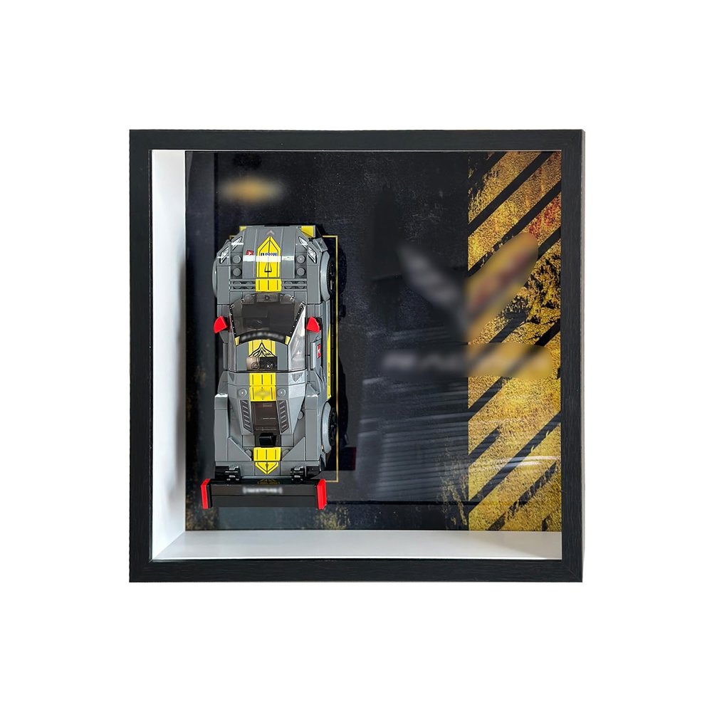 iLuane Display Wallboard for 76903-1, Adult Collectibles Wall Mount, Home or Office Dcor (No Car Included)