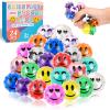 24Pack Fidget Stress Balls for Adults, Bulk Squishy Balls, Stress Relief Ball, Party Favors, Birthday Gift, Goodie Bag Stuffers view 1