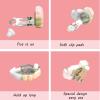 Kids Clip On Earrings for Girls Ages 4-12 Hypoallergenic,Non Pierced Earrings for Girls with No Ear Holes,Little Girl Cute Small Clip-On Earrings Jewelry Gifts Set (32 Pairs) view 3