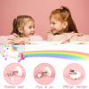 Clip On Earrings Hypoallergenic Clips Earrings Sets Suitable for Ages 4-12 Little Girls, Cute Small Clips On Earrings Jewelry Gifts Set 12 Pairs view 2