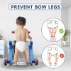 HYES 5 in 1 Baby Push Walker for Baby Boy, Activity Center Learning to Walk, Sit to Stand, Early Learning Push Toys for Infant 12 Months, Walking Toys Gift for Toddler Boys, Blue view 4