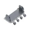AMLIK RC Car Accessories Compatible with Axial for SCX24 CNC Aluminum Adjustable Servo Mount for 1/24 RC Crawler Upgrade (Color : 3) view 4