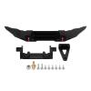 AMLIK RC Car Accessories Compatible with Bronco for TRX4M CNC Aluminum Front Rear Bumper for 1/18 RC Crawler Upgrade (4M-85) (Color : Rear) view 4
