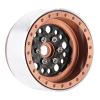 AMLIK RC Car Accessories Deep Dish Offset -10mm Carbon Fiber Aluminum 2.2" Beadlock Wheel Rim for 1/10 RC Crawler Car (W2253) (Color : 2) view 2