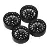 AMLIK RC Car Accessories 1.3 Aluminium Beadlock Wheel Rims for 1/24 1/18 RC Crawler Car (W1301) view 2