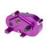 AMLIK RC Car Accessories Machined Aluminum 30% OD Transfer Case Transmission with Delrin Spur Gear for 1/10 RC Crawler Cheater Rigs Comp Builds DIY (Color : 2) view 3