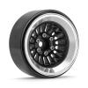 AMLIK RC Car Accessories CNC Aluminium 1.3" Beadlock Wheel Rim for 1/24 1/18 RC Crawler Car (W1303) (Color : B) view 2