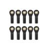 AMLIK RC Car Accessories 10PCS M2 M3 Rod End Ball Head Holder Tie Rod Ends Plastic Ball Joints Right-Hand Screw for RC Car Boat Airplane Trucks (Color : M3 27mm) view 2