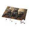 1000 Pieces Jigsaw Puzzle Cane Corso Dogs in Autumn Park Jigsaw Puzzle Mural Props Toys School Supplies Wooden Puzzle Family Decorations Unique Birthday Present -Gift for Dog Lover view 2