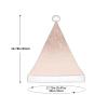 EniLsa Rose Gold Wallpaper Print,Christmas Santa Hats For Children 14.2x11 Inch Christmas Santa Hats Party Supplies view 3