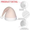 EniLsa Rose Gold Wallpaper Print,Christmas Santa Hats For Children 14.2x11 Inch Christmas Santa Hats Party Supplies view 4